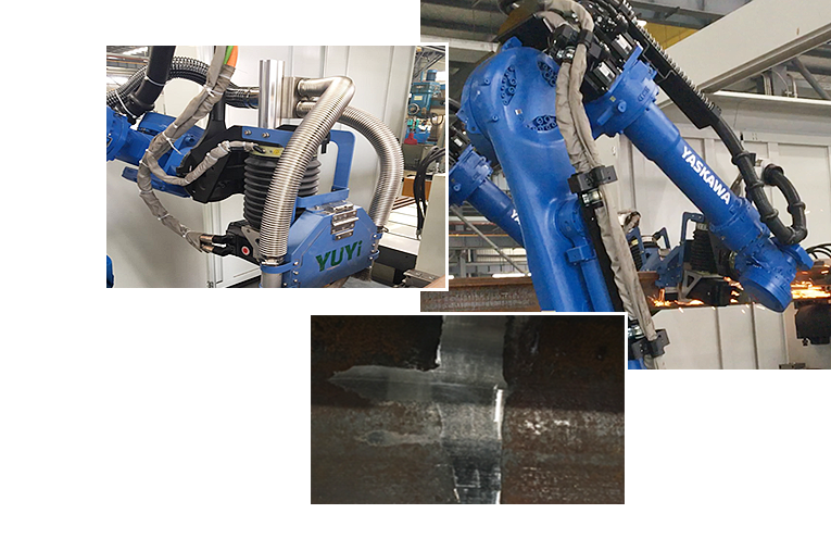 钢轨焊缝机器人智能打磨